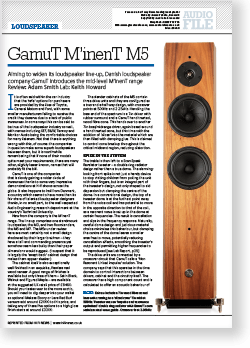 GamuT M5 Hi-Fi News