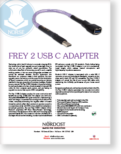 Nordost Frey 2 USB C Adapter