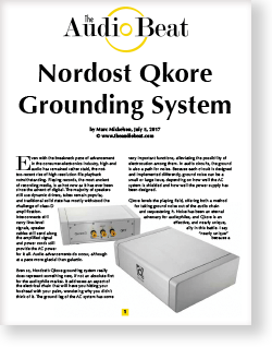 Nordost QKore The Audio Beat