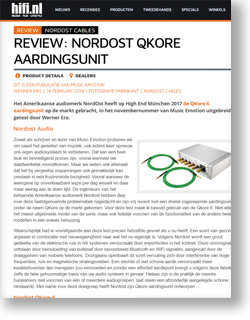 Nordost Qkore Hifi nl & Music Emotions