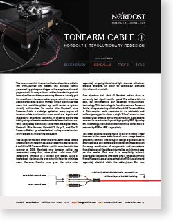 Nordost Tonearm Cable plus