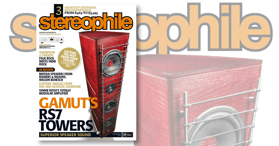 Stereophile GamuT RS7 cover